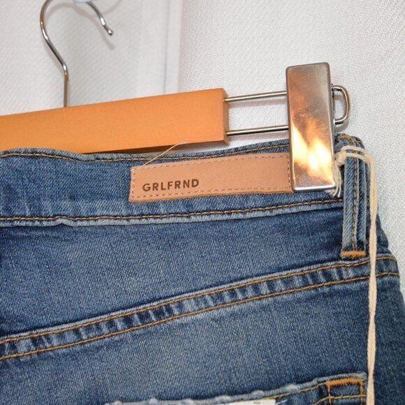 NWT GRLFRND Kendall Super Stretch High-rise Skinny Jean in Fox Fire Sz 28 - Picture 8 of 11